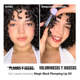Chillab Aceite Labial Negro Mágico Voluminizador Hidratante