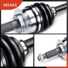 A-Premium Front Right Passenger Side CV Axle Shaft Assembly Compatible