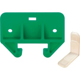Slide-Co 22495 Drawer Track Guide Kit, 1-1/8 In., Plastic, Green (1 Kit)