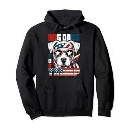 dog dads for trump 2024 dogs republicans elections president Pullover Hoodie
