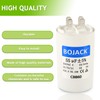 BOJACK CBB60 55uF 250 Volt 50/60Hz AC Capacitor Round Run