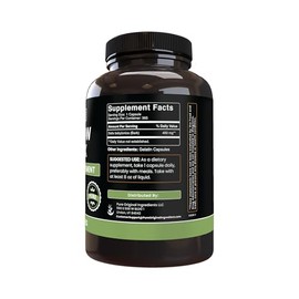 PURE ORIGINAL INGREDIENTS Willow Bark Extract (365 Capsules) No Magnesium Or Rice Fillers, Always Pure, Lab Verified