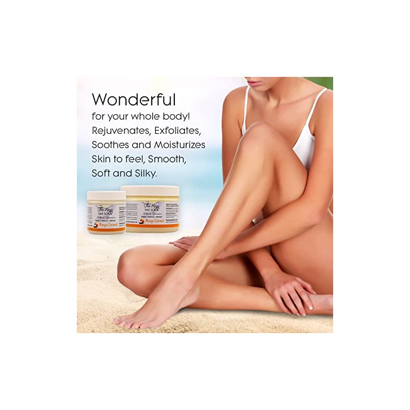 The Keys Salt Scrub (Mango Coconut, 100ml) - The Keys