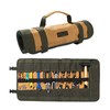 Wrench Tool Roll, Heavy Duty Waxed Canvas Multi-purpose Tool Pouch