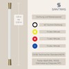 SANTRAS® Premium Shower Hose White/Gold 2.00 m with Flow Limiter
