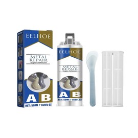 Eelhoe Metal AB Casting Glue Filling Crack Plugging Quick-Drying Crack High Temperature Resistant Welding Metal Repairing Agent - Specifications: 100ml