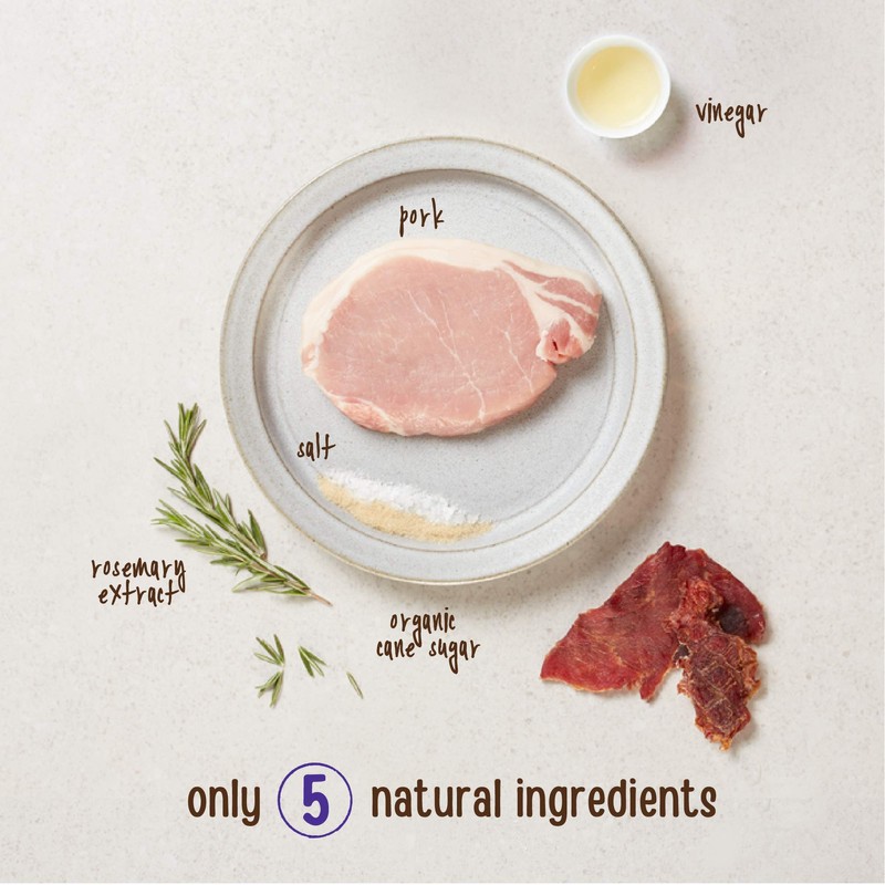 Full Moon Natural Cut Pork Jerky Healthy All Natural Dog
