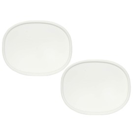 Corningware F-12-PC 1075645 1.5qt Oval French White Lid (2-Pack)