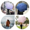 FANSEZQ Sun Umbrella, Mini Travel Umbrella With Case Small Compact