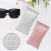 ZACI 2 Pcs Leather Eyeglass Cases Portable Sunglasses Cases Squeeze
