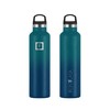 Hydration Camping & Hiking Flask - 710ml 3 Lids (Narrow