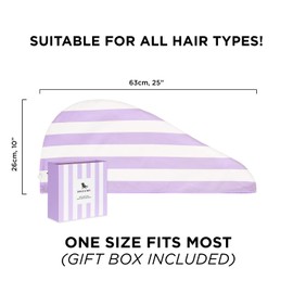 Dock & Bay Turban Hair Towel - For Home & the Beach - Super Absorbent, Quick Dry - Lombok Lilac, One Size