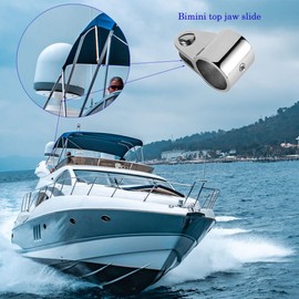 GaiRen Bimini Top Jaw Slide 4PCS Marine Boat Hardware Bimin Top Hardware 316 Stainless Steel Inside Dia 7/8 INCH