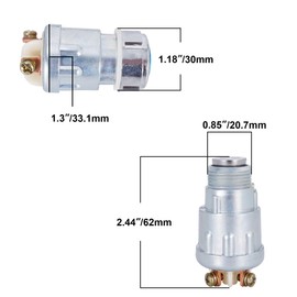 Key Ignition Switch Replacement for 70cc 90cc 110cc 125cc 150cc 200cc 250cc Go-Kart Dune Buggy Cart UTV 3 Wires