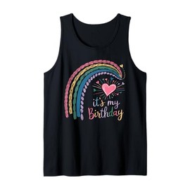 Its My Birthday Girls Cute Happy Birthday Shirts For Women Tank Top