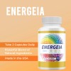 Energeia Capsules, Maximum Strength Formula, Energia Pills Supplement (2 Pack)