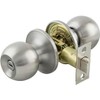 Romak 608910 Knob Set Privacy Set Knob Brushed Nickel