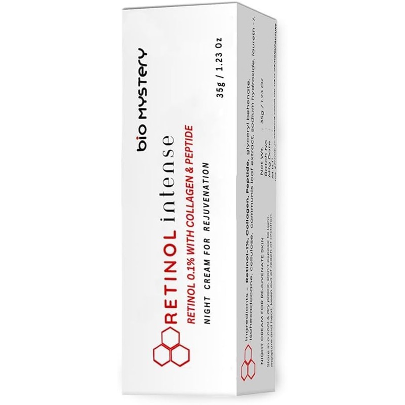 Bio Mystery Retinol 0.1 Intense Cream With Collagen & Peptide