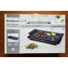 Brookstone Indoor Electric Grill Portable Flameless NonStick Adjustable Temp NIB