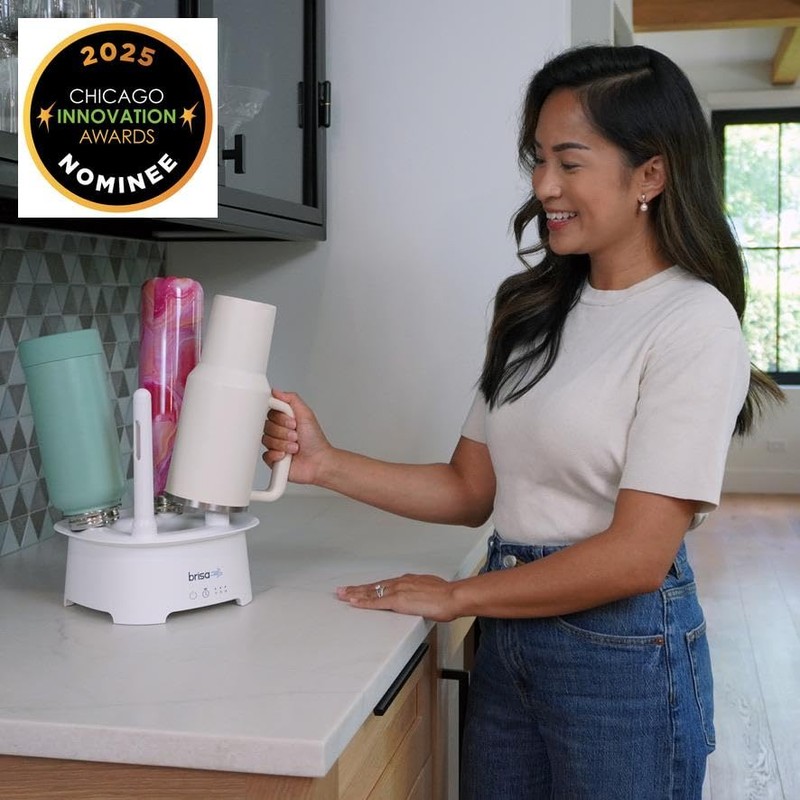 Bottle Drying Rack by Brisa - Powered Drying for Bottles,