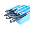 Accusize Industrial Tools 7 Pc Metric Hss Solid Capscrew Counterbore