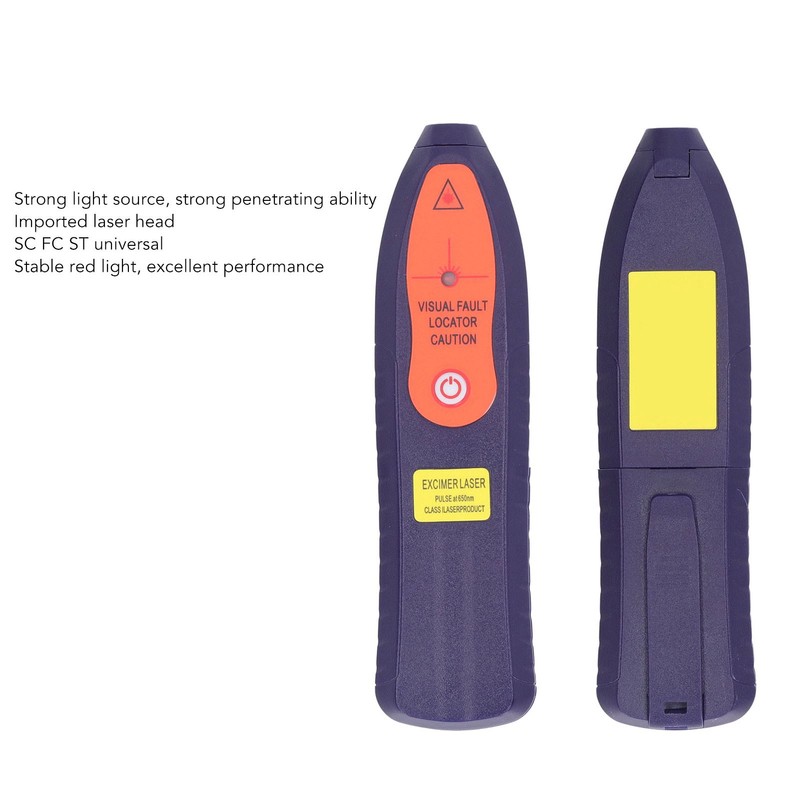 Fiber Visual Fault Locator Optic Network Cable Tester Meter Red