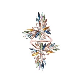 Kim Seybert Butterflies in Multi Set of 4 Napkin Ring