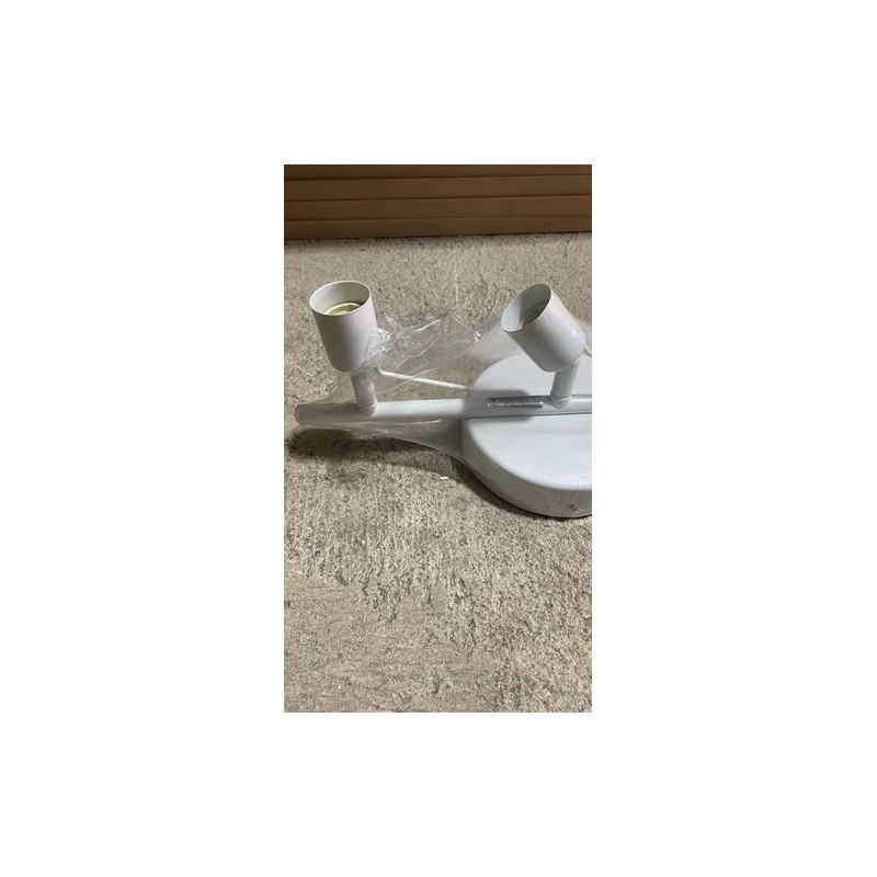 IKEA Tross White Ceiling Track 3 Spotlight Lighting Fixture 802.626.63