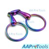 AAProTools Rainbow Mutli Color Horse Bit Loose Ring Lozenge Fat