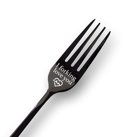 Anniversary Birthday Gifts for Husband Girlfriend from Wife Boyfriend I Forking Love You Fork Gifts for Him Her Funny Christmas Gift Dinner Forks for Couple Fiance Hubby
