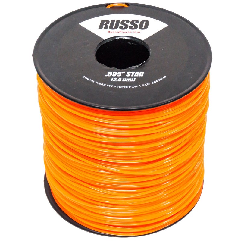 6 Pack 095 Star 5lb Commercial String Trimmer Line