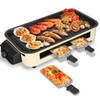 Electric Indoor Grill 1500W, YOHAWJAN 2 in 1 Smokeless Indoor