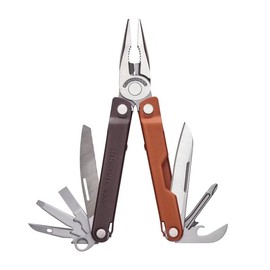 LEATHERMAN, Bond, 14-in-1 Lightweight Multi-tool for Camping, Hiking & Everyday Carry (EDC), Made in USA, Burnt Sienna