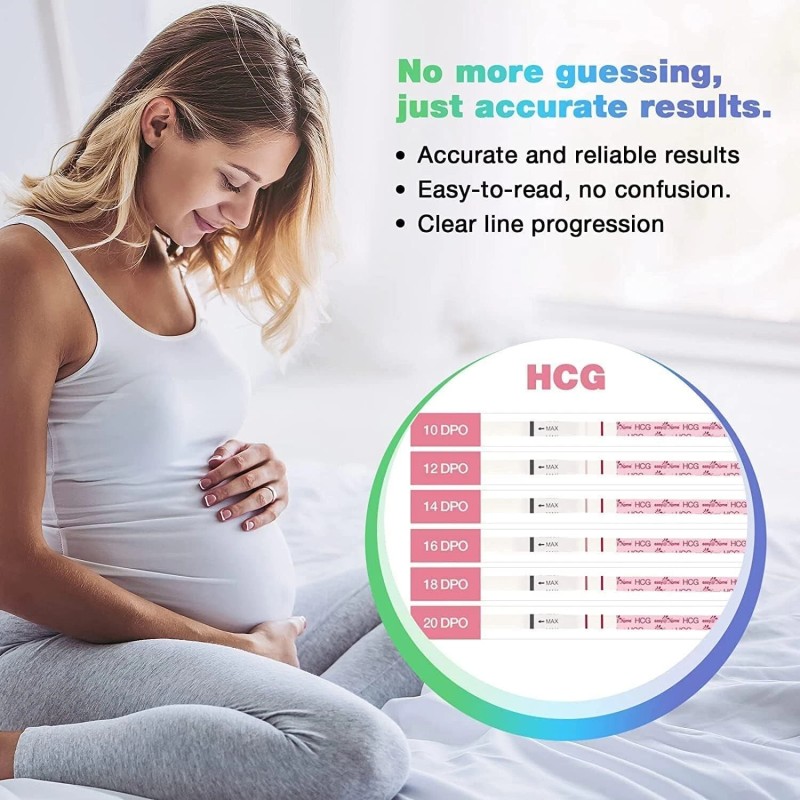 Easy@Home 40 Ovulation & 10 Pregnancy Test Strips + 50