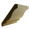 EWCR13 Crown 3/4" x 4-5/8" Unfinished 3-5/8" High x 2-3/4"