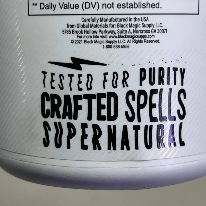 BLACK MAGIC Creatine Monohydrate 100% Pure 5G Per Serving BB