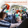 XIXILAND Car Seat Toys Baby Toys 0-3 Months, Stroller Toys
