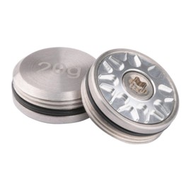 OGECLF 2pcs Silver Golf Weights for Odyssey Stroke Lab, Triple Track, O-Works Putters (2x35g)