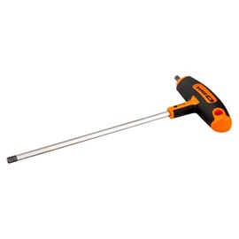 Bahco 900T-040-150 Screwdriver with T-Handle for Hexagonal Head Screws, Black/Silver/Orange, 4/150 mm