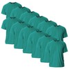 Gildan Adult Ultra Cotton T-Shirt, Style G2000, Multipack, Galapagos Blue