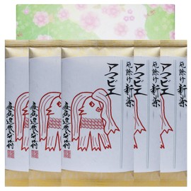 Plague Dissipation New Tea Ammabier 3.5 oz (100 g) 5 Bags Gift Set from Shizuoka