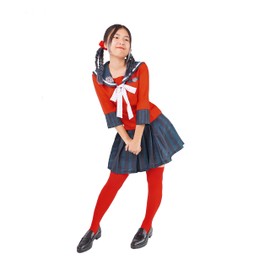 CoolChange Maki Harukawa School Uniform Cosplay Costume for Danganronpa Fans Size: L