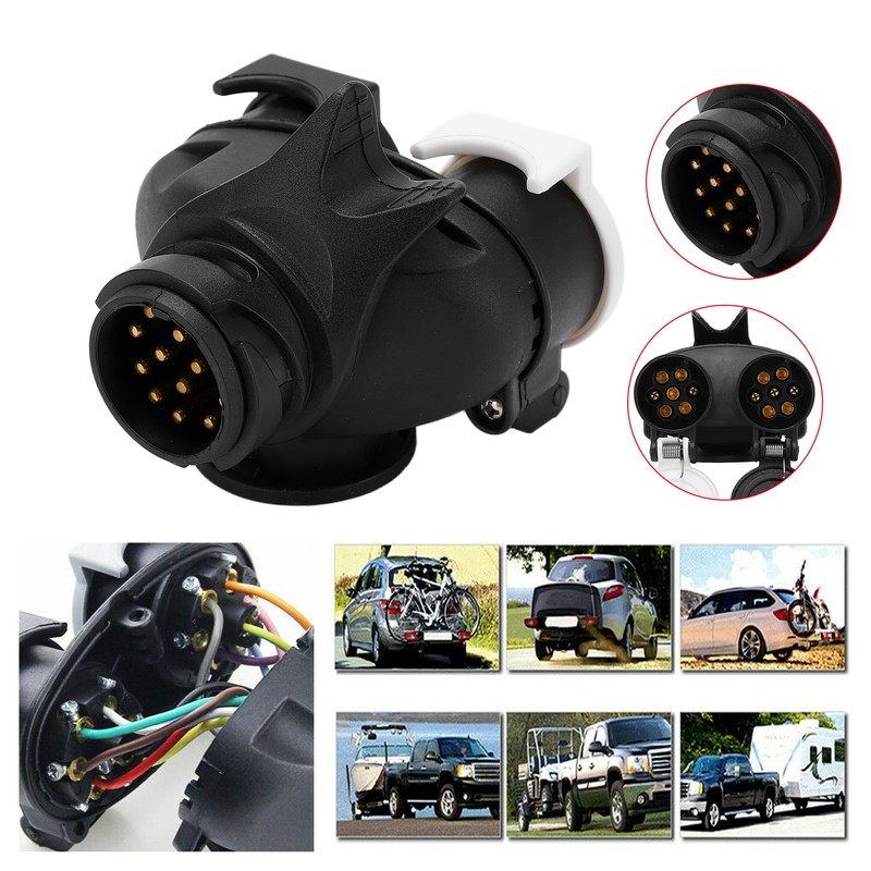 13 to 7 Pin Adapter N/S Type Waterproof Plug Socket