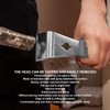 Woodworking Pry Iron Remover, Lever Scraper for Crowbar Remover, Woodworking