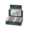 Faber-Castell Dust-free White Eraser (Box of 20) - Soft Erasing,