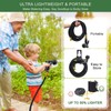 Garden Hose 75 ft, Non-Expandable Flexible Water Hose with 10