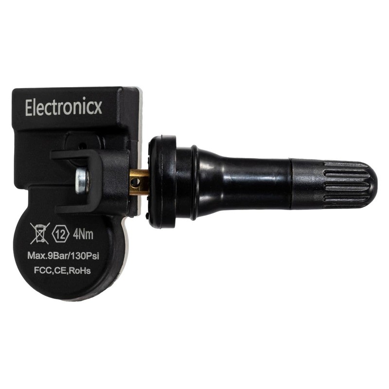 4x RDKS TPMS tyre pressure sensors rubber valve suitable for