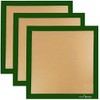 Set of 3-14" x 14" -Silicone Re-Usable Non-Stick Ultra Premium