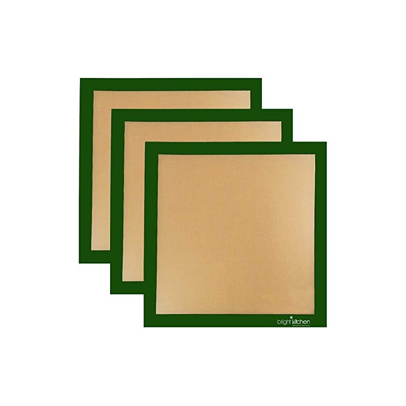 Set of 3-14" x 14" -Silicone Re-Usable Non-Stick Ultra Premium