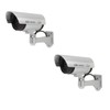 Camera Fake Dummy Surveillance Camera Plastic Dome Outdoor Indoor Outdoor